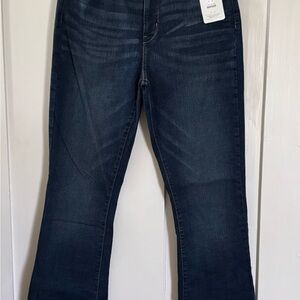 Signature by Levi Strauss Dark Indigo Flare Jeans